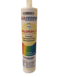 1-2-3-renova Colorsil N farbiger Einkomponenten-Silikondichtstoff
